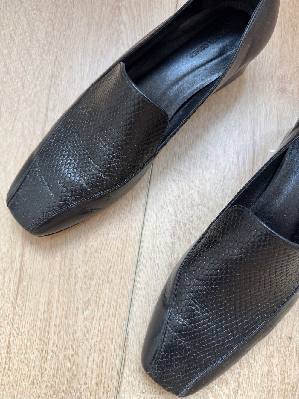 Rachel Comey black leather cheater loafer 39 - Picture 3 of 7